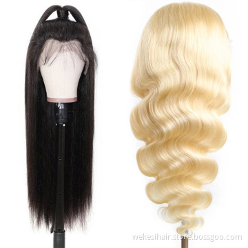 150% 180% Density HD Lace Wig, Wholesale Human Hair 613 HD Lace Front Wig,Transparent 13X4 Lace Frontal Wig For Black Women